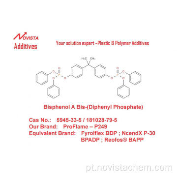 Bisfenol A difosfato retardante de chama 181028-79-5 FP600 BDP